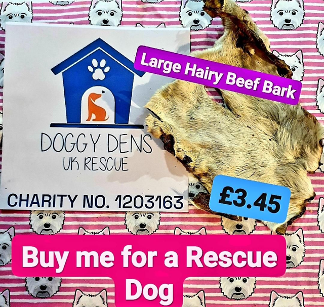 Hairy Beef Bark for Doggy Dens Uk❤🇬🇧🐕