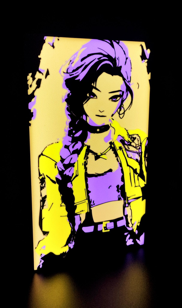 Lightbox LED 18×23 – KPOP Demon Hunter – Standard (USB)