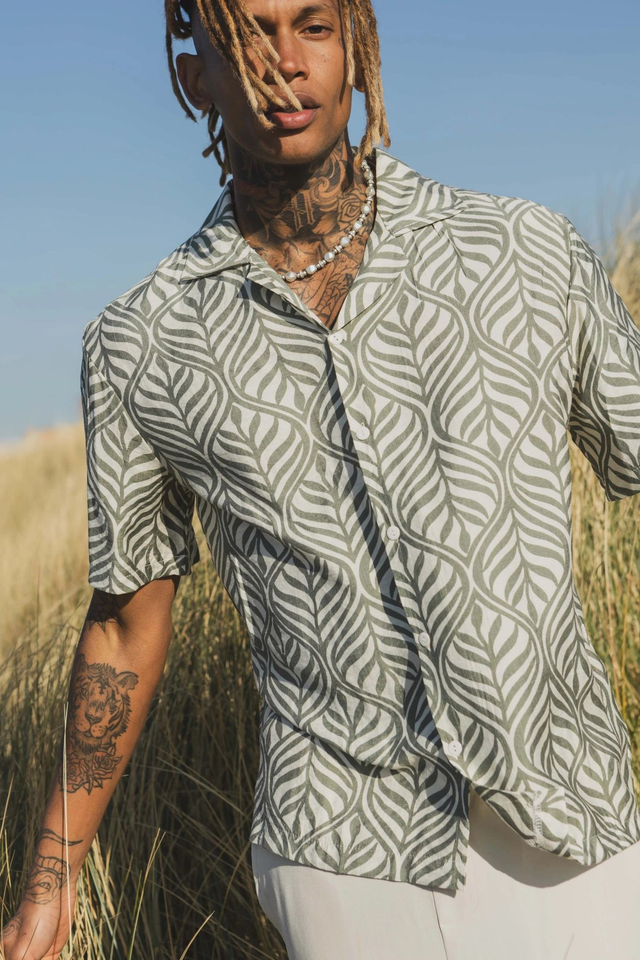 CHEMISE FRILIVIN À MOTIF