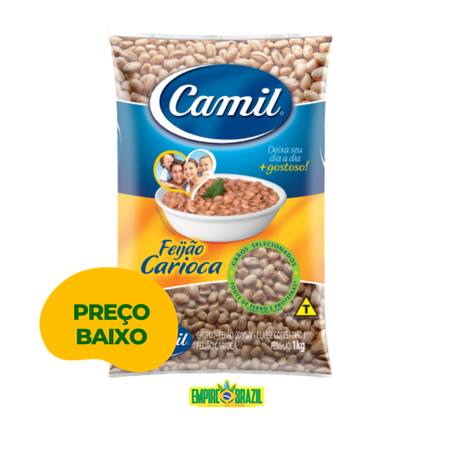 Feijao Carioca / Carioca Beans CAMIL 1kg