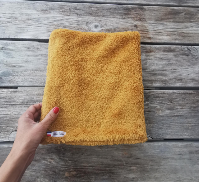 Snood LOUISON uni ocre