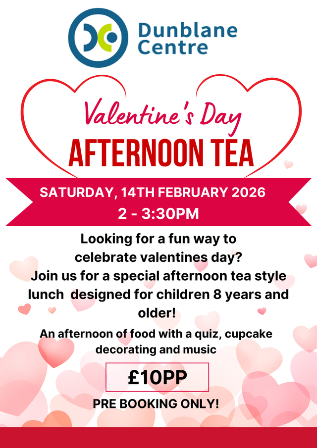 Valentine's Afternoon Tea Sat 14th 2-3:30pm
