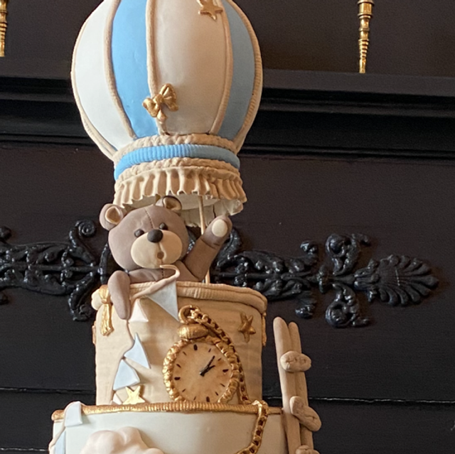 Baby Shower - cake and cupcakes