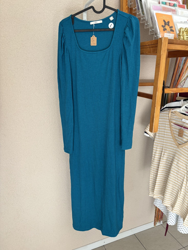 Robe bleue turquoise EDC (196)