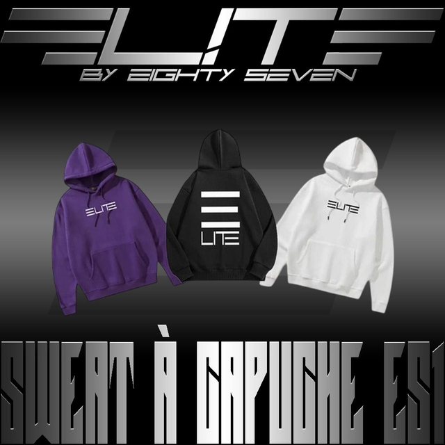 Sweat à capuche ES1