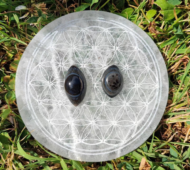 Lot Agate oeil de Shiva