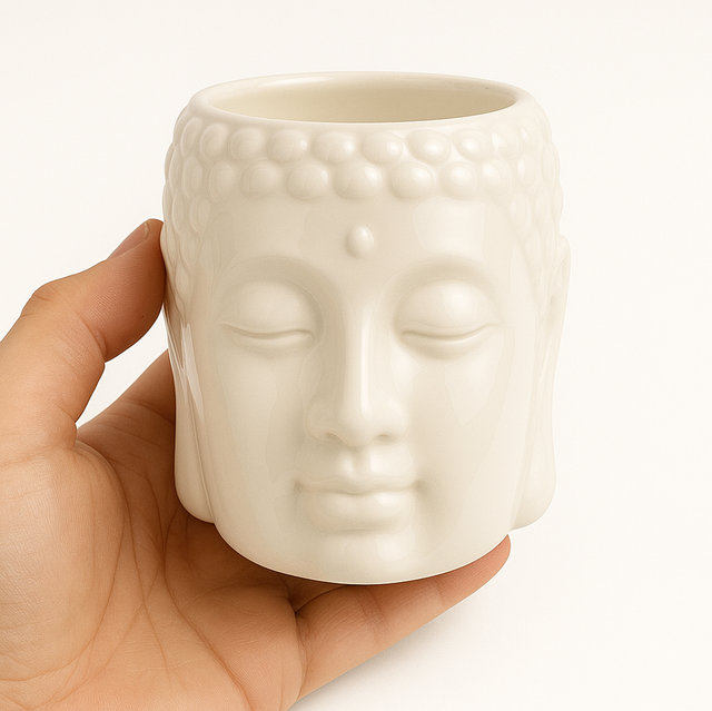 Buddha Wax Burner (White)