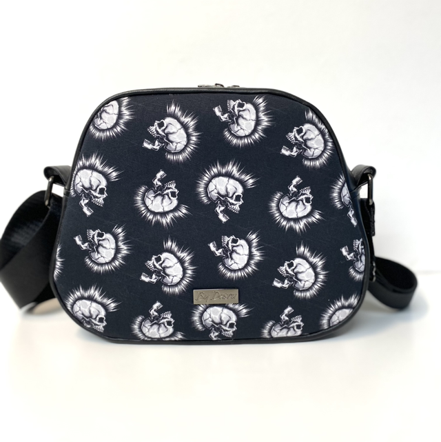 Punk Skulls crossbody bag