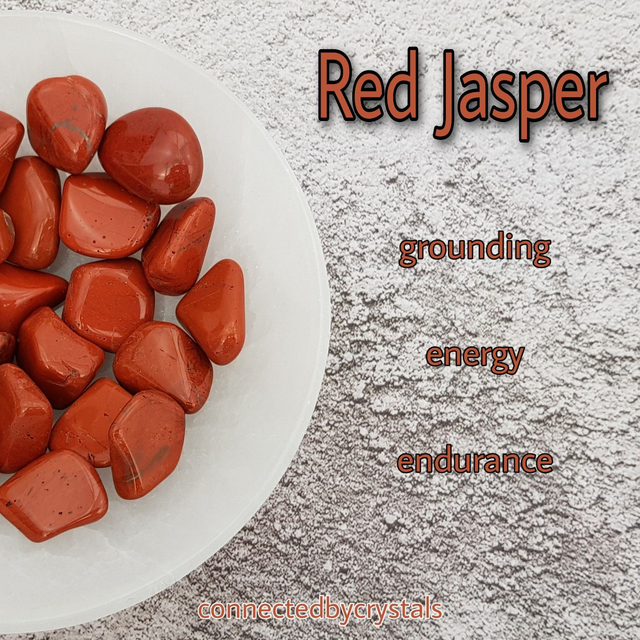 Red Jasper Tumblestone 