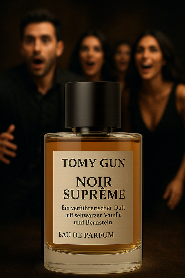 🖤 TOMY GUN – NOIR SUPRÊME – Eau de Parfum 50 ml (Glasflakon)  