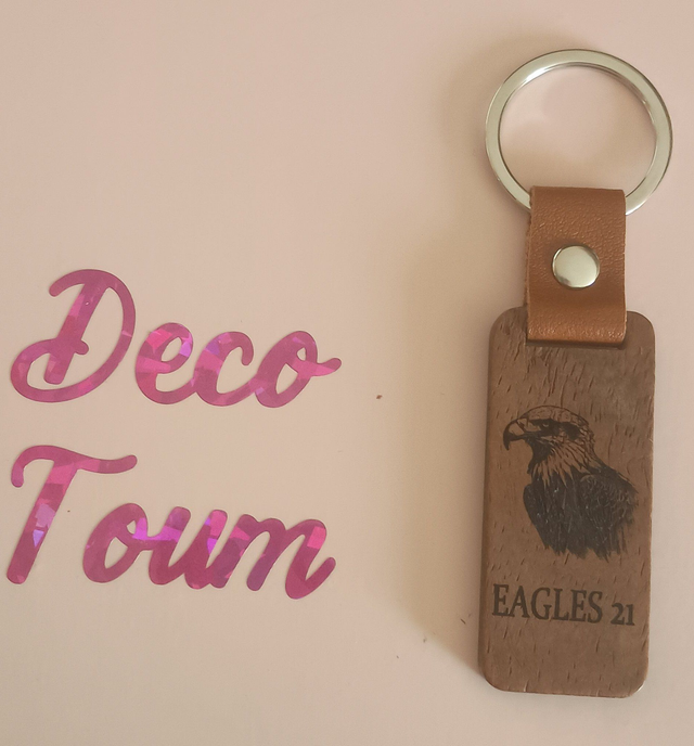 Porte clé en bois 