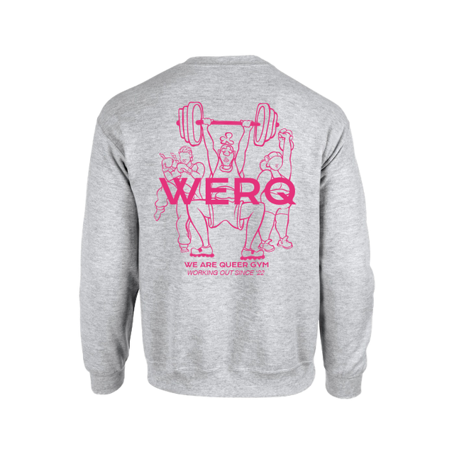 Sweater Grey/pink