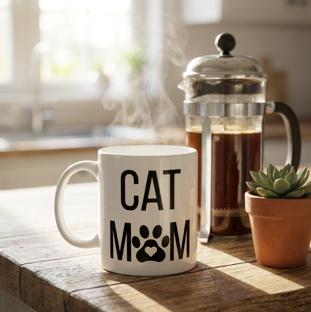 Cat Mum - 11oz Mug
