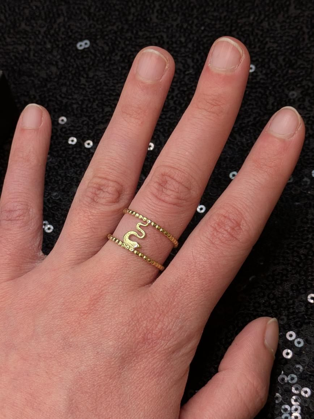 Bague serpent 