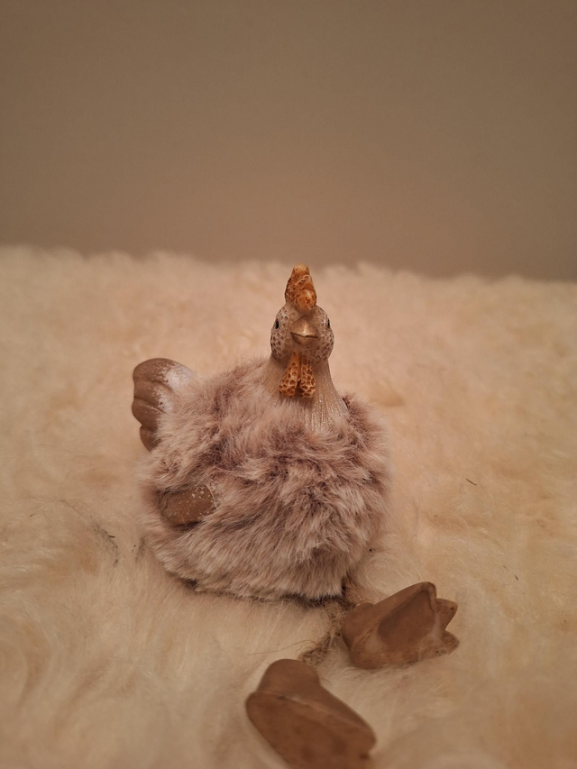 Kip Pluche Bungebeentjes Countryfield Medium