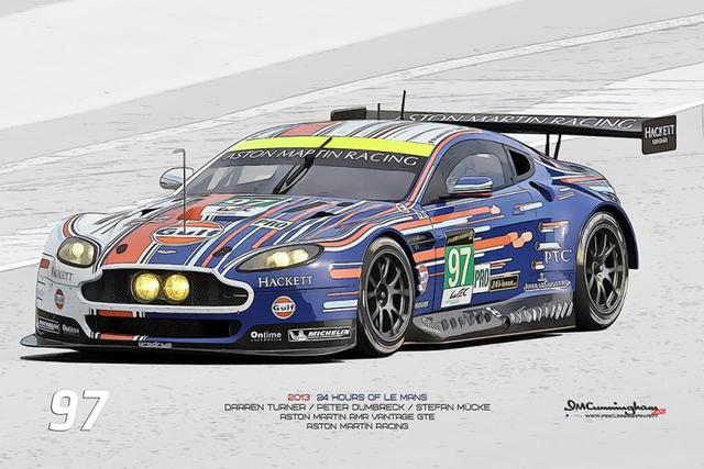 C210303 Aston Martin AMR Vantage GTE Le Mans2013 #97 GTE Pro