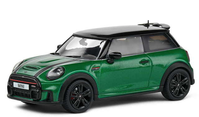 Mini Cooper JCW F56 2023 grün Solido 1:43