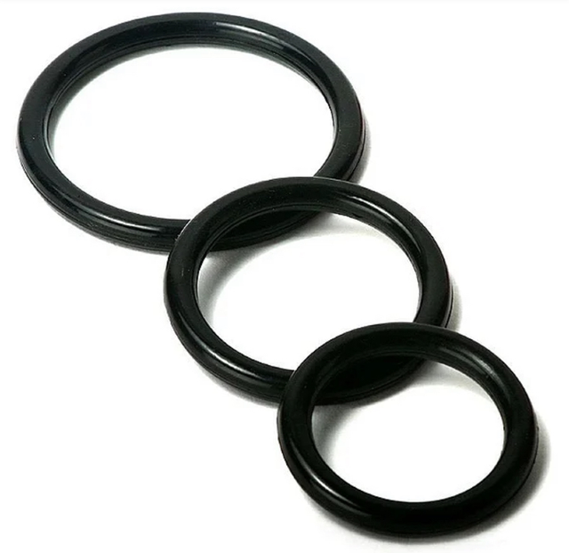 Conjunto três anéis peniano