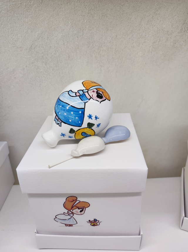 Palloncino piccolo profumatore in ceramica collezione cenerentola