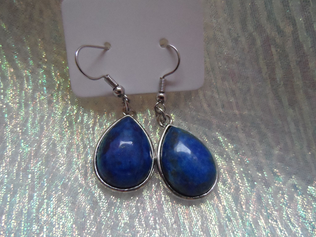 Boucles d'oreilles en Lapis Lazuli