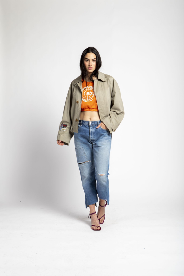 Reworked short trench with elastic 