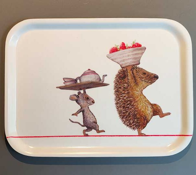 Tablett Igel-Maus