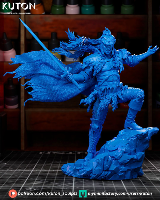 STATUE HIGHLANDER KURGAN série movie