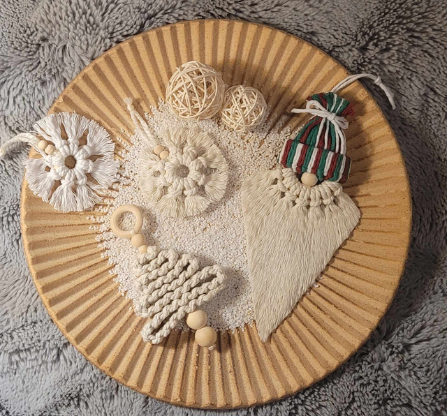 Pack Pere noel + Flocon + sapin 