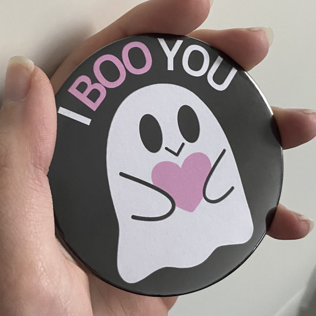 M: I BOO you (button large)