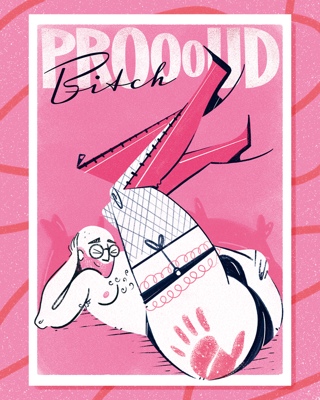 PROUD BITCH - Fessé 