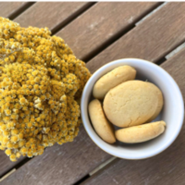Biscotti con Olio EVO e Fiori di Elicriso - 200gr