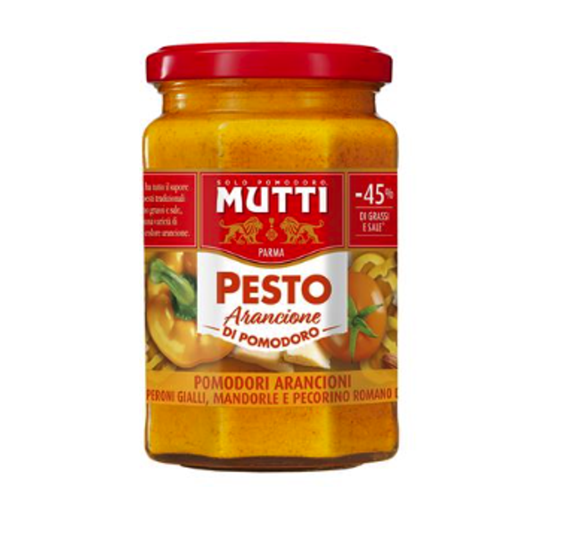 Mutti - Arancione paradicsom mandulával pesto 180g