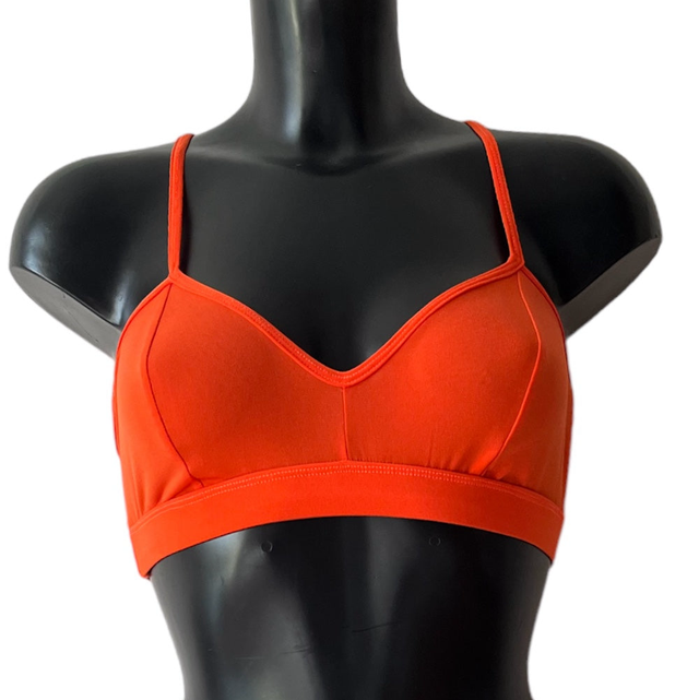 Brassière Confort en Orange 