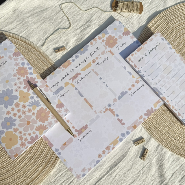 In Full Bloom - Stationery Bundle 