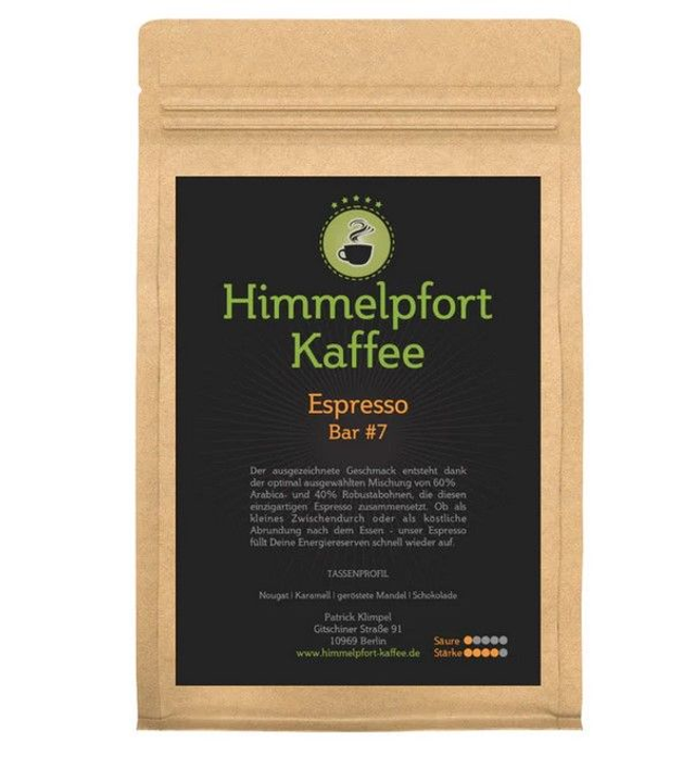 Himmelpfort | Espresso Bar #7, ganze Bohne 250g