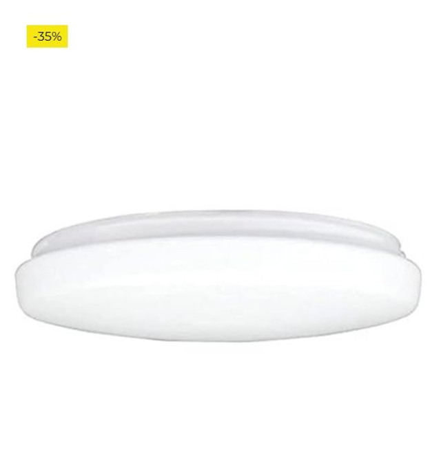 Tulipa Cilíndrica Opal, Blanco, 22.2 cm