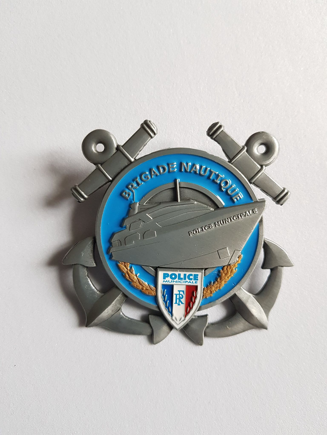 Insigne métallique Brigade Nautique