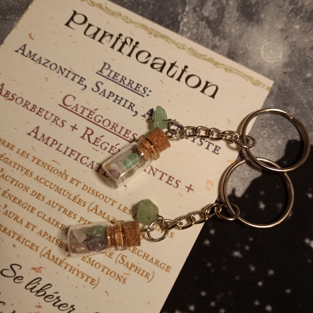 Porte-clés Petit (pierres précieuses)