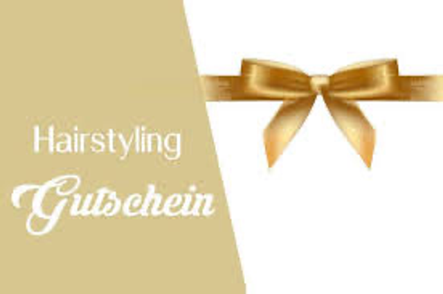Gutschein Styling Mittel