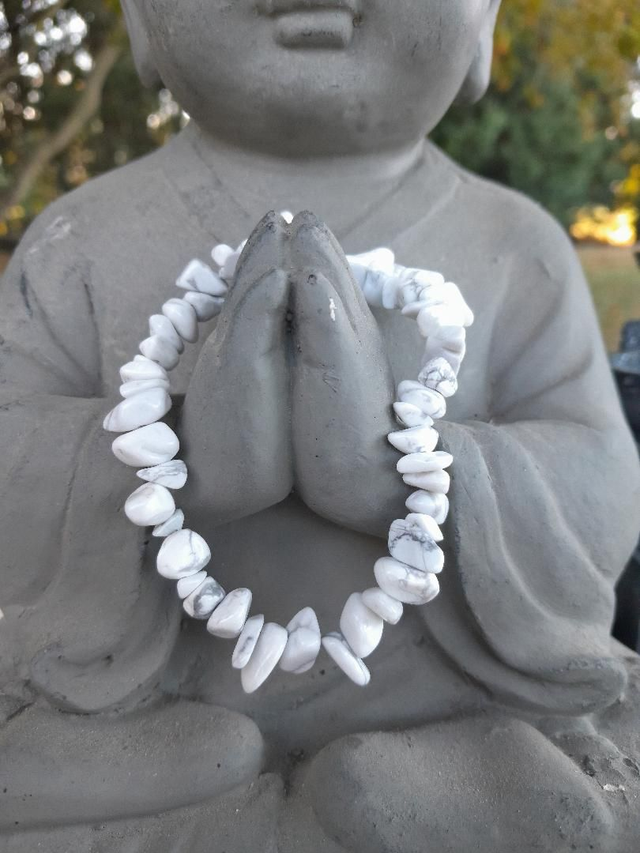 Bracelet baroque Howlite