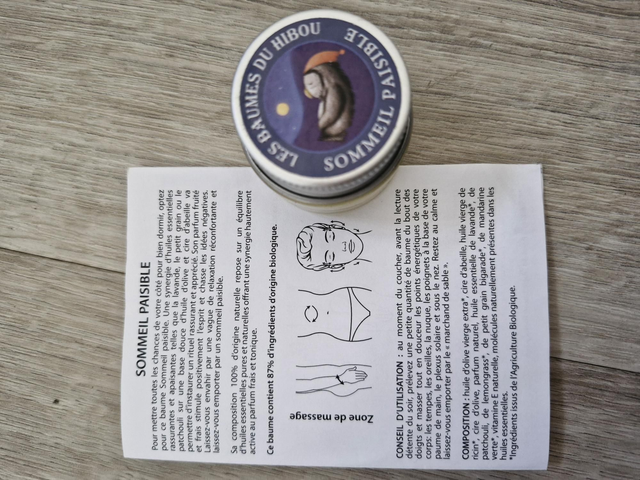 Baume pour le sommeil