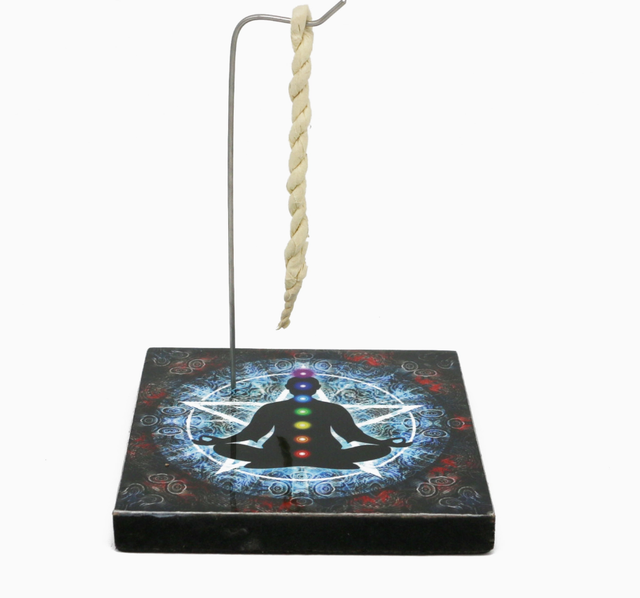 Porte encens à corde 7 Chakras