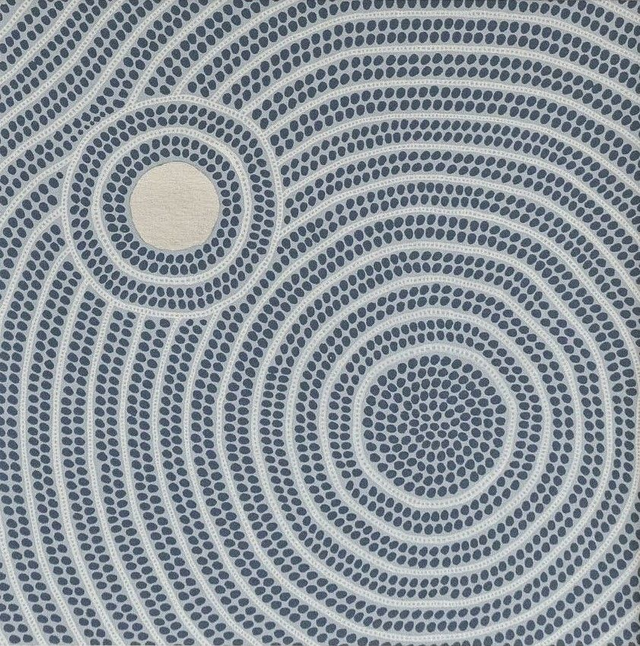 Peinture "Petite opposition no. 1" - 20 x 20 cm