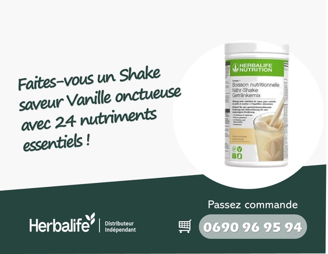 Formula 1 Vanille onctueuse 780gr