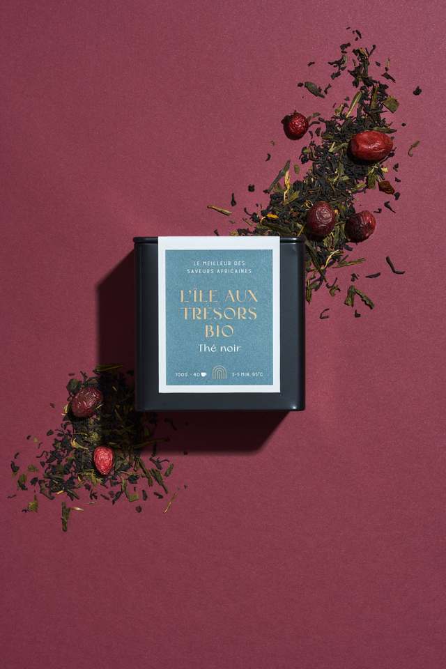 Thé noir - L'île aux trésors bio 100g