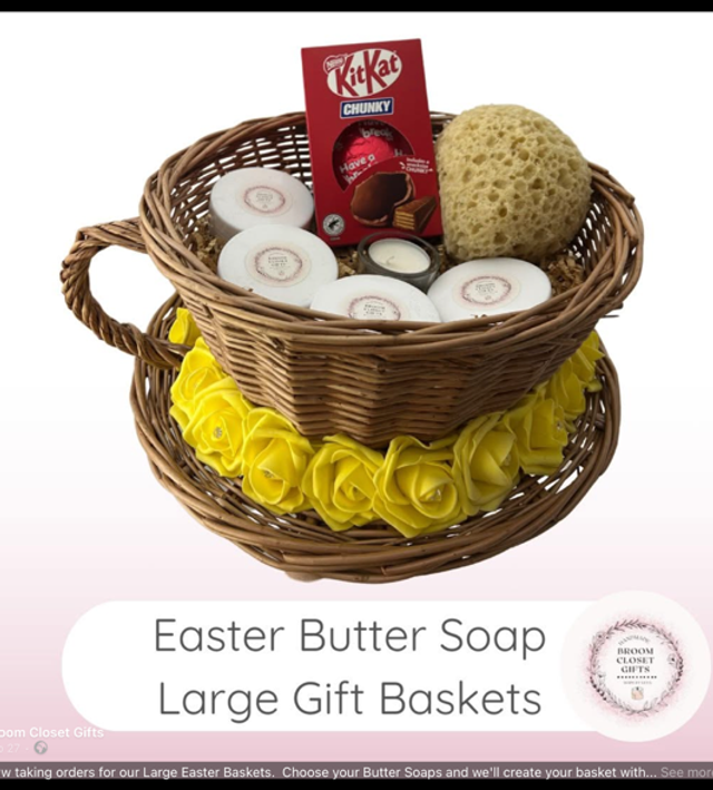 Cup large gift basket