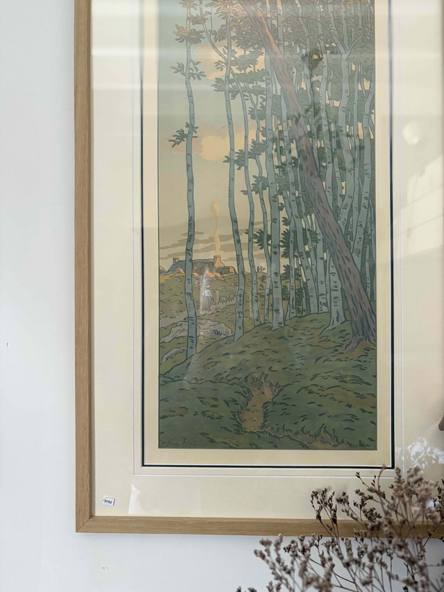 Les derniers rayons (Loguivy), La féérie des heures XV, 1902, Henri Rivière