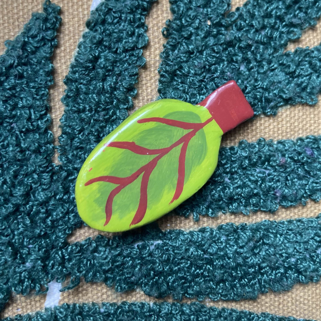 Pin&#039;s feuille maranta