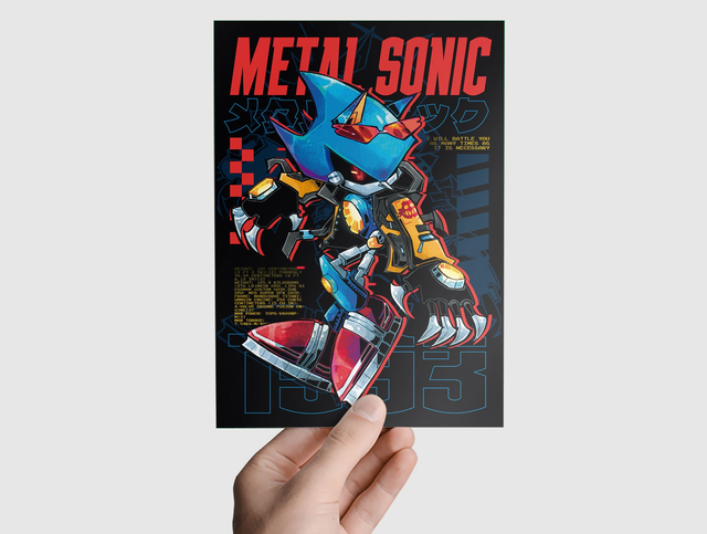 [ SONIC PRINTS ] Sonadow Emerald Hill  (1)