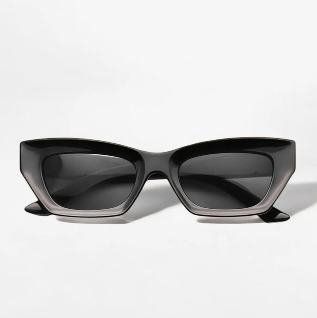 Sonnenbrille Y2K schwarz